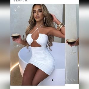 BabyBoo Fashion Sara White Mini Dress S